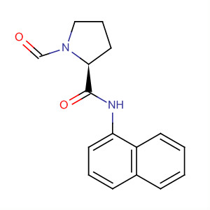 289725-61-7  2-Pyrrolidinecarboxamide, 1-formyl-N-1-naphthalenyl-, (2S)- 289725-61-7  2-Pyrrolidinecarboxamide, 1-formyl-N-1-naphthalenyl-, (2S)-