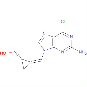289888-81-9  Cyclopropanemethanol,2-[(2-amino-6-chloro-9H-purin-9-yl)methylene]-, (1S,2Z)-