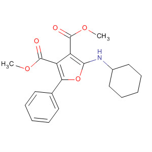 290353-62-7  3,4-Furandicarboxylic acid, 2-(cyclohexylamino)-5-phenyl-, dimethylester