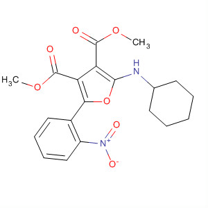 290353-64-9  3,4-Furandicarboxylic acid, 2-(cyclohexylamino)-5-(2-nitrophenyl)-,dimethyl ester