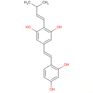 290810-08-1  1,3-Benzenediol,5-[(1E)-2-(2,4-dihydroxyphenyl)ethenyl]-2-[(1E)-3-methyl-1-butenyl]-