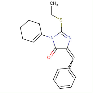 291519-42-1  4H-Imidazol-4-one,2-(ethylthio)-3,5-dihydro-3-phenyl-5-(phenylmethylene)-