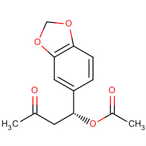 291526-98-2  2-Butanone, 4-(acetyloxy)-4-(1,3-benzodioxol-5-yl)-, (4R)-
