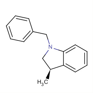 291540-50-6  1H-Indole, 2,3-dihydro-3-methyl-1-(phenylmethyl)-, (3R)-