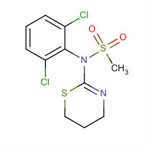 29280-52-2  Methanesulfonamide,N-(2,6-dichlorophenyl)-N-(5,6-dihydro-4H-1,3-thiazin-2-yl)-
