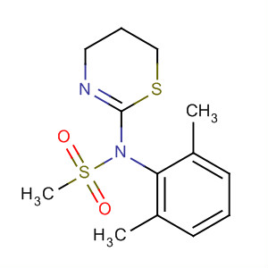 29293-67-2  Methanesulfonamide,N-(5,6-dihydro-4H-1,3-thiazin-2-yl)-N-(2,6-dimethylphenyl)-