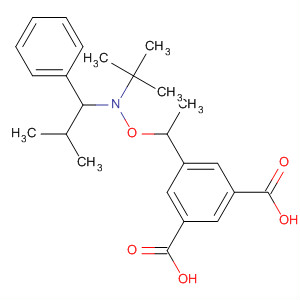 293328-18-4  1,3-Benzenedicarboxylic acid,5-[1-[[(1,1-dimethylethyl)(2-methyl-1-phenylpropyl)amino]oxy]ethyl]-