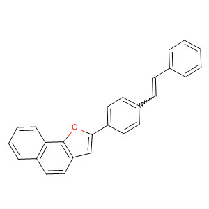 29335-23-7  Naphtho[1,2-b]furan, 2-[4-(2-phenylethenyl)phenyl]-