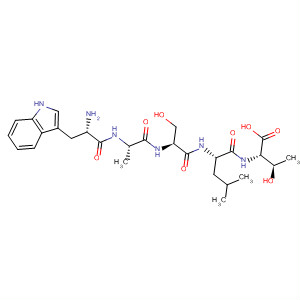 293730-78-6  L-Threonine, L-tryptophyl-L-alanyl-L-seryl-L-leucyl-