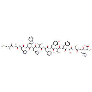 294618-17-0  L-Serine,L-methionyl-L-alanyl-L-histidyl-L-tryptophyl-L-histidyl-L-valyl-L-phenylalanyl-L-tyrosyl-L-valyl-L-phenylalanyl-L-seryl-L-cysteinyl-L-histidyl-