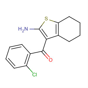 29462-26-8  Methanone,(2-amino-4,5,6,7-tetrahydrobenzo[b]thien-3-yl)(2-chlorophenyl)-