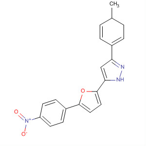 294636-03-6  1H-Pyrazole,4,5-dihydro-3-(4-methylphenyl)-5-[5-(4-nitrophenyl)-2-furanyl]-