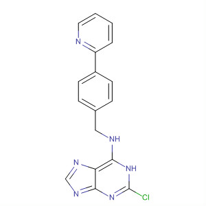 294647-99-7  1H-Purin-6-amine, 2-chloro-N-[[4-(2-pyridinyl)phenyl]methyl]-