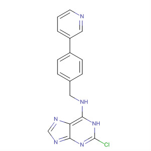294648-08-1  1H-Purin-6-amine, 2-chloro-N-[[4-(3-pyridinyl)phenyl]methyl]-