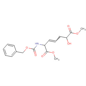 294871-69-5  3-Heptenedioic acid, 6-hydroxy-2-[[(phenylmethoxy)carbonyl]amino]-,dimethyl ester, (2S)-