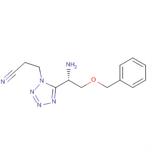 295337-91-6  1H-Tetrazole-1-propanenitrile,5-[(1S)-1-amino-2-(phenylmethoxy)ethyl]-