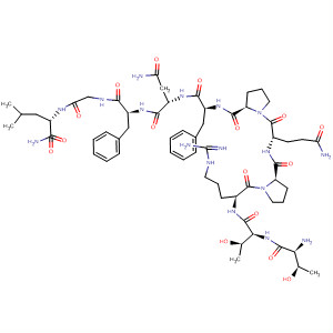 296279-70-4  L-Leucinamide,L-threonyl-L-threonyl-L-arginyl-L-prolyl-L-glutaminyl-L-prolyl-L-phenylalanyl-L-asparaginyl-L-phenylalanylglycyl-
