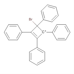 29629-06-9  Cyclobutenylium, 4-bromo-1,2,3,4-tetraphenyl-