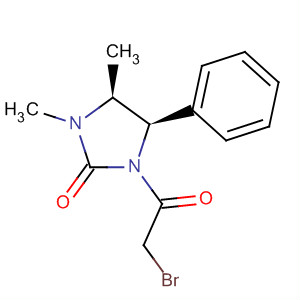 297173-60-5  2-Imidazolidinone, 1-(bromoacetyl)-3,4-dimethyl-5-phenyl-, (4S,5R)- 297173-60-5  2-Imidazolidinone, 1-(bromoacetyl)-3,4-dimethyl-5-phenyl-, (4S,5R)-