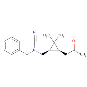 298201-64-6  Cyanamide,[[(1R,3S)-2,2-dimethyl-3-(2-oxopropyl)cyclopropyl]methyl](phenylmethyl)-