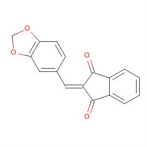 29874-34-8  1H-Indene-1,3(2H)-dione, 2-(1,3-benzodioxol-5-ylmethylene)-