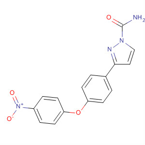 299206-30-7  1H-Pyrazole-1-carboxamide, 3-[4-(4-nitrophenoxy)phenyl]-