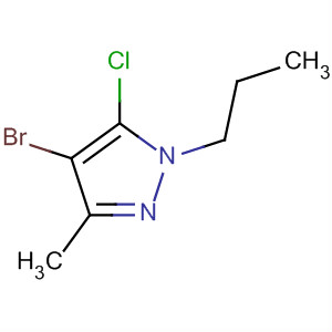 29939-07-9  1H-Pyrazole, 4-bromo-5-chloro-3-methyl-1-propyl-