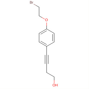 299461-25-9  3-Butyn-1-ol, 4-[4-(2-bromoethoxy)phenyl]-
