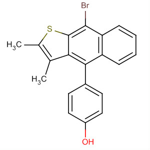 251302-65-5  Phenol, 4-(9-bromo-2,3-dimethylnaphtho[2,3-b]thien-4-yl)-