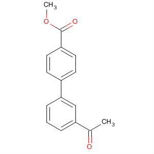 251320-82-8  [1,1'-Biphenyl]-4-carboxylic acid, 3'-acetyl-, methyl ester