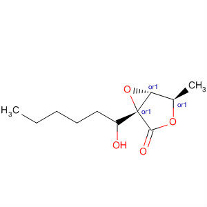 251456-15-2  3,6-Dioxabicyclo[3.1.0]hexan-2-one, 1-(1-hydroxyhexyl)-4-methyl-,(1R,4R,5R)-rel-