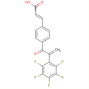 251570-79-3  2-Propenoic acid, 3-[4-[1-oxo-2-(pentafluorophenyl)-2-propenyl]phenyl]-