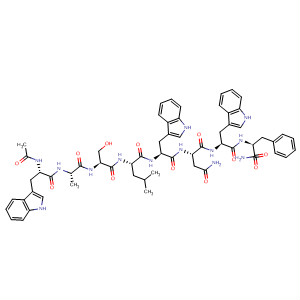 251651-83-9  L-Phenylalaninamide,N-acetyl-L-tryptophyl-L-alanyl-L-seryl-L-leucyl-L-tryptophyl-L-asparaginyl-L-tryptophyl-