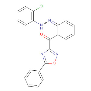 251904-67-3  Methanone, phenyl(5-phenyl-1,2,4-oxadiazol-3-yl)-,(2-chlorophenyl)hydrazone, (1Z)-