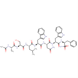251933-73-0  L-Phenylalaninamide,N-acetyl-L-alanyl-L-seryl-L-leucyl-L-tryptophyl-L-asparaginyl-L-tryptophyl-