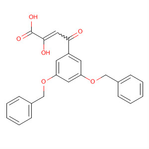 251965-88-5  2-Butenoic acid, 4-[3,5-bis(phenylmethoxy)phenyl]-2-hydroxy-4-oxo-