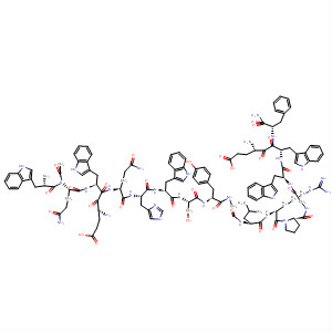 251971-69-4  L-Phenylalaninamide,N-acetyl-L-tryptophyl-L-glutaminyl-L-a-glutamyl-L-tryptophyl-L-glutaminyl-L-histidyl-L-tryptophyl-L-seryl-L-tyrosylglycyl-L-leucyl-L-arginyl-L-prolylglycyl-L-tryptophyl-L-a-glutamyl-L-tryptophyl-