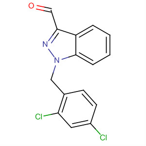 252025-49-3  1H-Indazole-3-carboxaldehyde, 1-[(2,4-dichlorophenyl)methyl]-