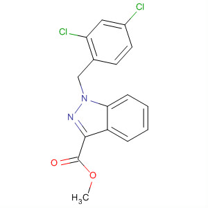 252025-50-6  1H-Indazole-3-carboxylic acid, 1-[(2,4-dichlorophenyl)methyl]-, methylester