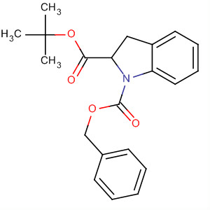 252357-58-7  1H-Indole-1,2-dicarboxylic acid, 2,3-dihydro-, 1-(1,1-dimethylethyl)2-(phenylmethyl) ester