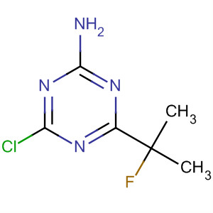 252577-14-3  1,3,5-Triazin-2-amine, 4-chloro-6-(1-fluoro-1-methylethyl)-