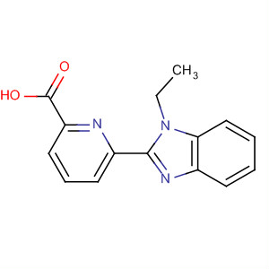252739-64-3  2-Pyridinecarboxylic acid, 6-(1-ethyl-1H-benzimidazol-2-yl)- 252739-64-3  2-Pyridinecarboxylic acid, 6-(1-ethyl-1H-benzimidazol-2-yl)-