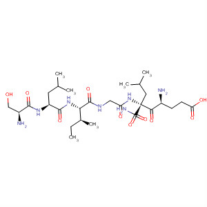 252915-11-0  L-Leucinamide, L-seryl-L-leucyl-L-isoleucylglycyl-L-a-glutamyl-