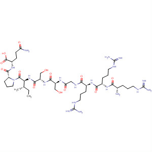 252920-41-5  L-Glutamine,L-arginyl-L-arginyl-L-arginylglycyl-L-seryl-L-seryl-L-isoleucyl-L-prolyl-