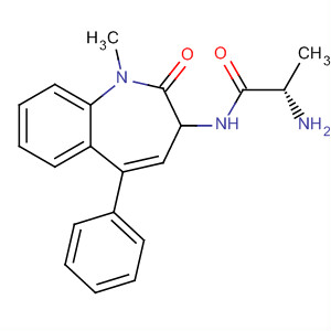 253136-02-6  Propanamide,2-amino-N-(2,3-dihydro-1-methyl-2-oxo-5-phenyl-1H-1-benzazepin-3-yl)-, (2S)-