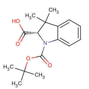 253136-50-4  1H-Indole-1,2-dicarboxylic acid, 2,3-dihydro-3,3-dimethyl-,1-(1,1-dimethylethyl) ester, (2S)-