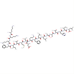 253197-15-8  L-Leucine,L-lysyl-L-lysyl-L-lysyl-L-phenylalanyl-L-isoleucyl-L-threonyl-L-methionyl-L-a-aspartyl-L-threonyl-L-lysyl-L-phenylalanyl-L-leucyl-L-leucyl-L-alanyl-L-seryl-L-threonyl-L-histidyl-L-isoleucyl-