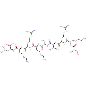 253328-21-1  L-Leucine, L-seryl-L-lysyl-L-arginyl-L-valyl-L-alanyl-L-lysyl-L-arginyl-L-lysyl-