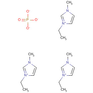 253434-79-6  1H-Imidazolium, 1-ethyl-3-methyl-, phosphate (3:1)
