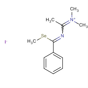 253453-74-6  Methanaminium,N-methyl-N-[1-[[(methylseleno)phenylmethylene]amino]ethylidene]-,iodide